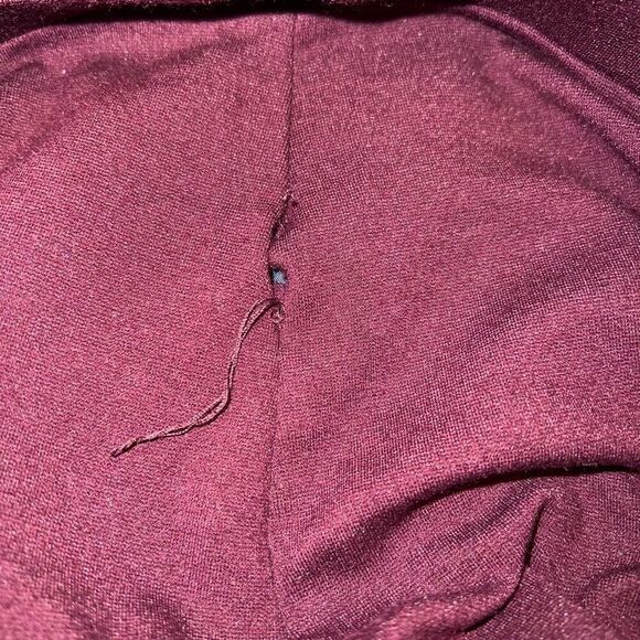 Forever 21 burgundy mini skirt size XS - Picture 6 of 6